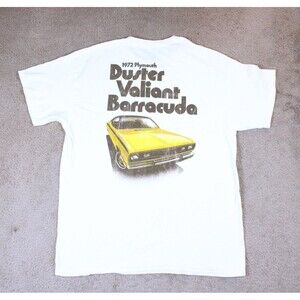 Chrysler Plymouth Duster Valiant Barracuda Classic T-Shirt (M)-NEW W/OUT TAGS!